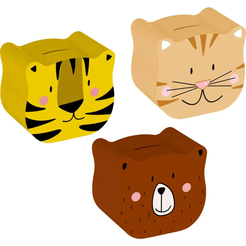 Spardose - Bunte Geschenke, sortiert