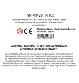 Magischer Wurm - Bunte Geschenke, sortiert