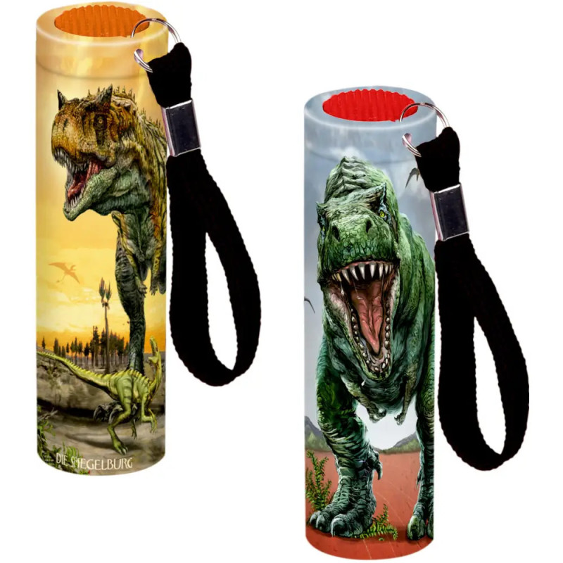 Kleine Taschenlampe - T-Rex World, sortiert