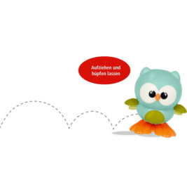 Aufzieh-Eule - Wintertiere im Weihnachts