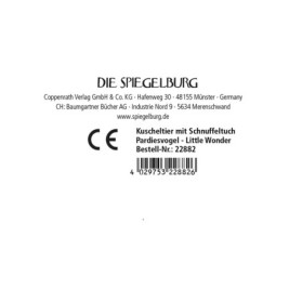 Kuscheltier mit Schnuffeltuch Little Wonder