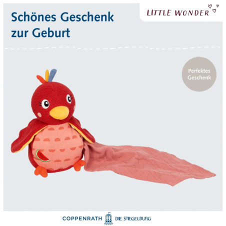 Kuscheltier mit Schnuffeltuch Little Wonder