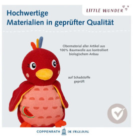 Kuscheltier mit Schnuffeltuch Little Wonder