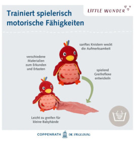 Kuscheltier mit Schnuffeltuch Little Wonder