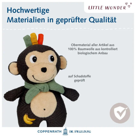 Knistertier Affe - Little Wond er