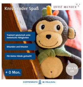 Knistertier Affe - Little Wond er