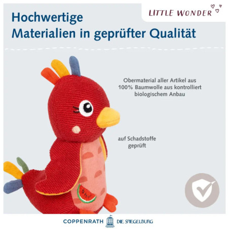 Knistertier Paradiesvogel - Little Wonder