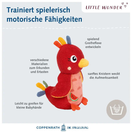 Knistertier Paradiesvogel - Little Wonder