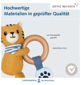 Holz-Ringrassel Tiger - Little Wonder