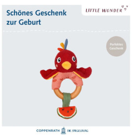 Holz-Ringrassel Paradiesvogel