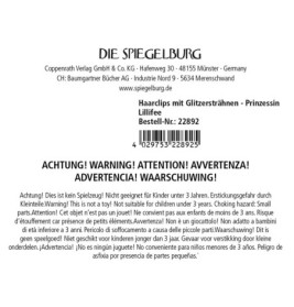 Haarclips mit Glitzersträhnen - Prinzessin Lillifee