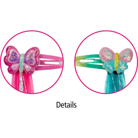 Haarclips mit Glitzersträhnen - Prinzessin Lillifee