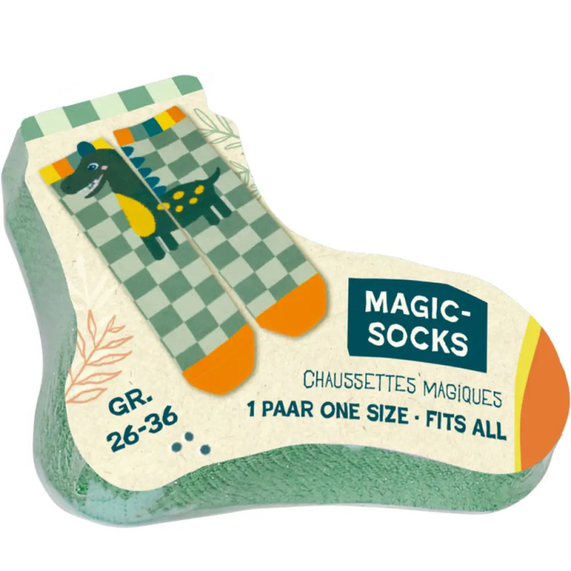 Magic Socks - Dino Friends, one size Magic Socks - Dino Friends, one size
