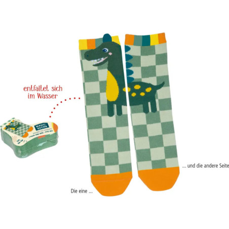 Magic Socks - Dino Friends, one size Magic Socks - Dino Friends, one size