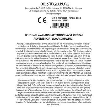 6-in-1 Multi-Tool - Nature Zoom