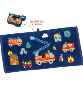 Zauberhandtuch Feuerwehr - Wenn ich mal groß bin!