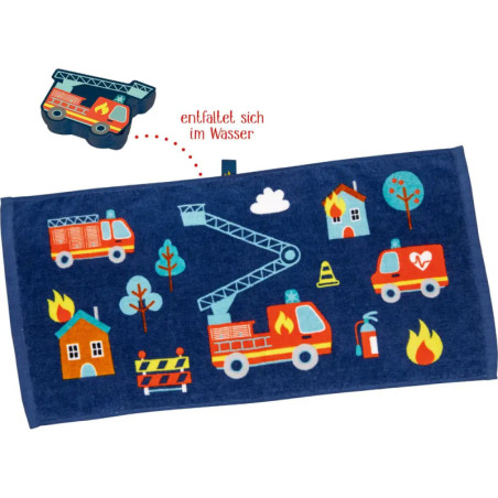 Zauberhandtuch Feuerwehr - Wenn ich mal groß bin!