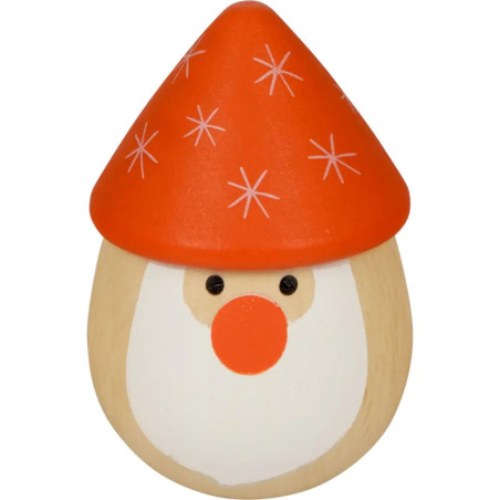 Rassel-Ei Santa - Wintertiere im Weihnac