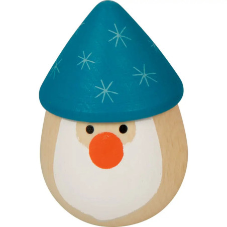 Rassel-Ei Santa - Wintertiere im Weihnac