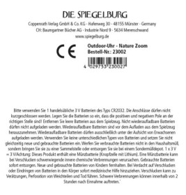 Outdoor-Uhr - Nature Zoom