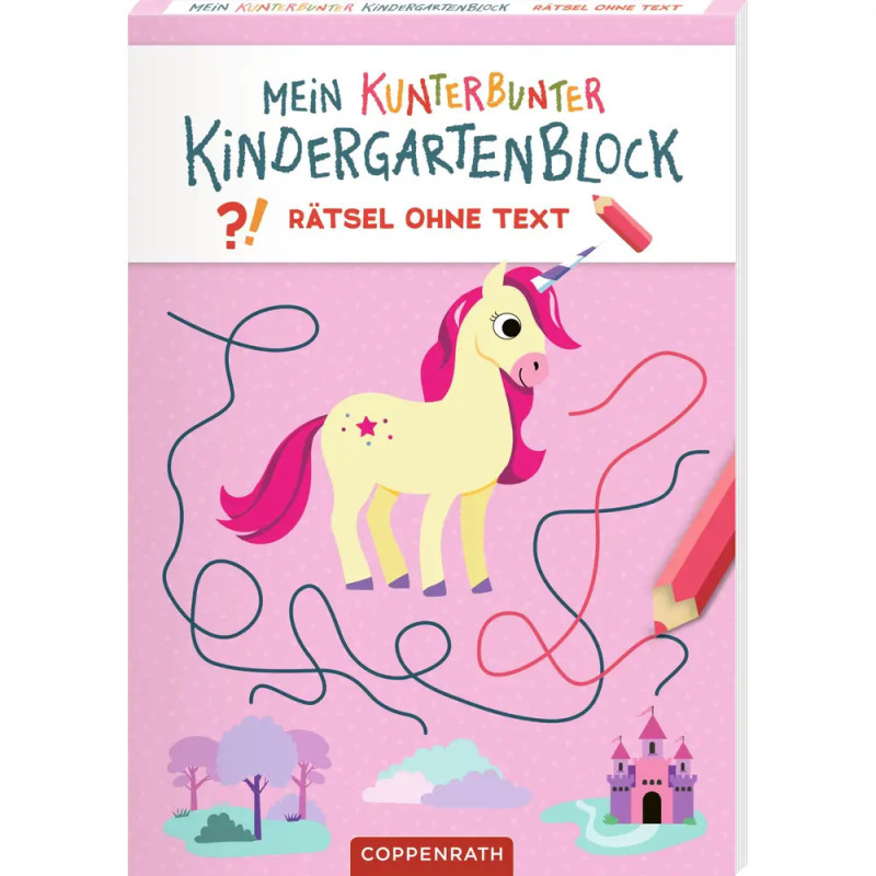 Mein k. Kindergartenblock: Rätsel ohne T