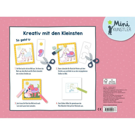 Mein erstes Einhorn-Bastelbuch (Mini-Kün