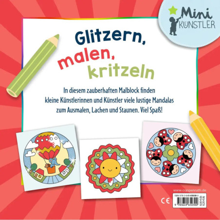 Mein 1. Glitzer-Malspass: Man