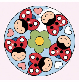 Mein 1. Glitzer-Malspass: Man