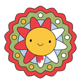 Mein 1. Glitzer-Malspass: Man