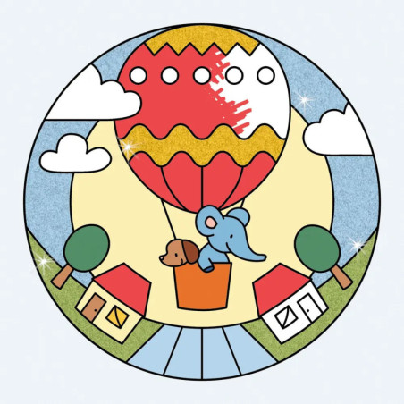 Mein 1. Glitzer-Malspass: Man