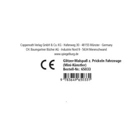 Mein 1.Glitzer-Malspaß Schneiden+Prickeln: F