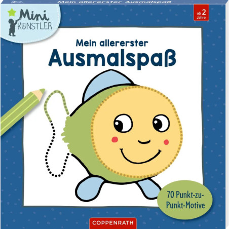 Mein allererster Ausmalspaß: 70 Punkt-zu-Punkt