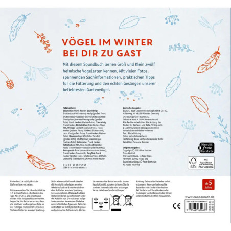 Vögel im Winter bei dir zu Gast (Soundbu