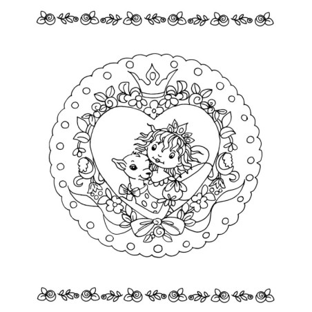 Malblock mit Glitzersteinchen: Mandalas