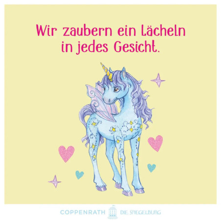 Freundebuch mit Plüsch-P.: Einhorn-Paradies