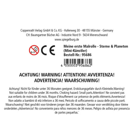 Meine 1. Malrolle - Sterne & Planeten