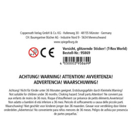 Vorsicht, glitzernde Sticker! (T-Rex World)