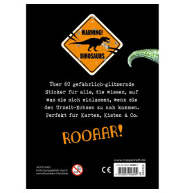Vorsicht, glitzernde Sticker! (T-Rex World)