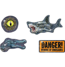 Vorsicht, glitzernde Sticker! (T-Rex World)