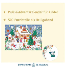 Fröhliche Winterzeit, Puzzle-Adventskalender