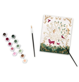 Malen nach Zahlen auf Leinwand