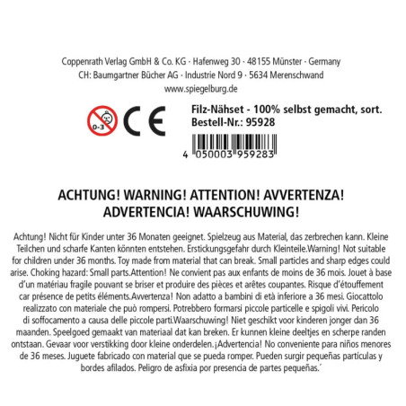 Filz-Nähset: Schmetterl./Drache (100% s. Filz-Nähset: Schmetterl./Drache (100% s.