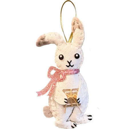 Filz-Nähset: Fuchs-/Hasen-Anhänger (Weih