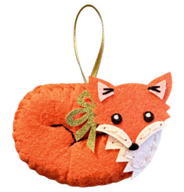 Filz-Nähset: Fuchs-/Hasen-Anhänger (Weih