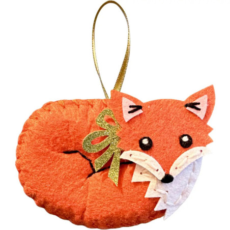 Filz-Nähset: Fuchs-/Hasen-Anhänger (Weih