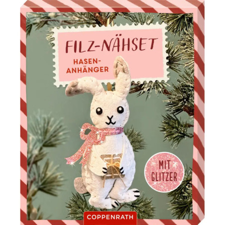 Filz-Nähset: Fuchs-/Hasen-Anhänger (Weih