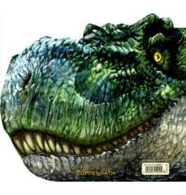 Freundebuch in Dinoform: T-Rex World - M