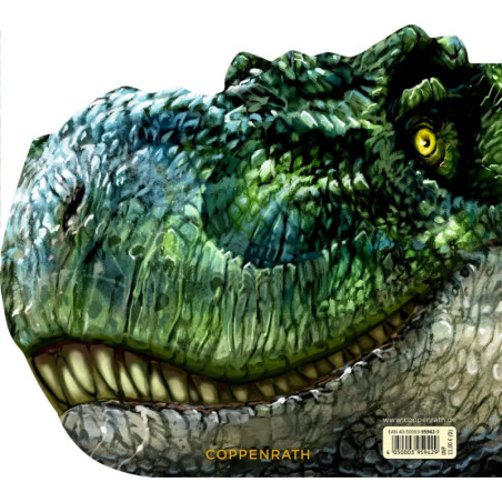 Freundebuch in Dinoform: T-Rex World - M