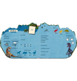 Freundebuch in Dinoform: T-Rex World - M