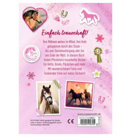 Funkelnde Sticker (Pferdefreunde), sortiert